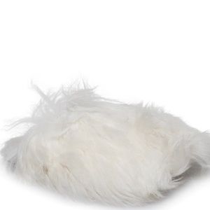 NWT Fluff Momma Mongolian Fur Slide